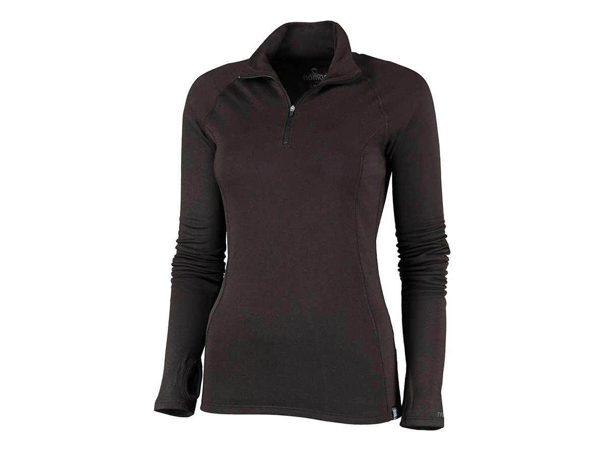 Nomad Rough Zip Damen Thermoshirt