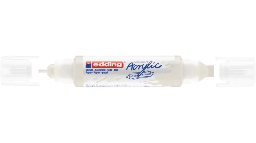 edding Double Liner 3D  verkehrsweiss 42 ml verkehrsweiß