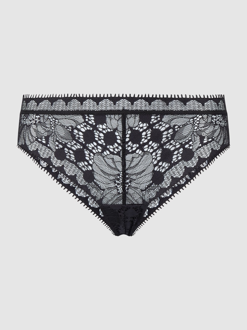 Tanga aus Spitze Modell 'Day To Night' in schwarz