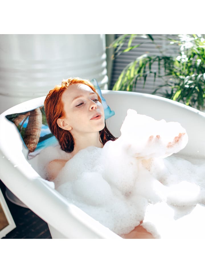 relaxdays Badewanenkissen Strand in Bunt günstig kaufen onesize