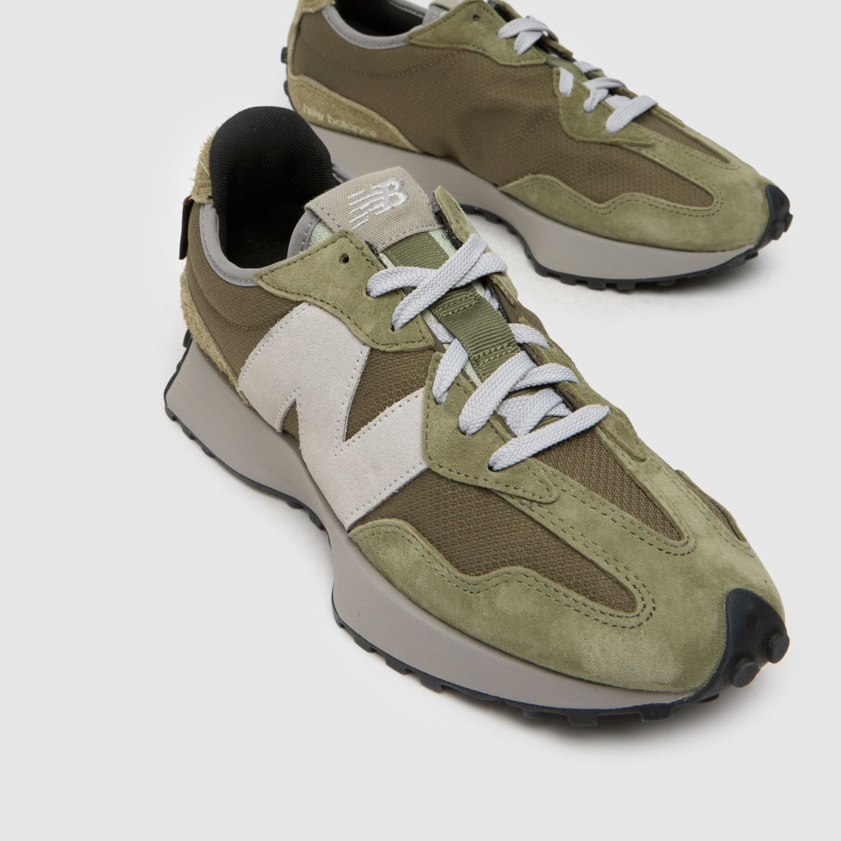 New Balance 327 zöld sportcipő