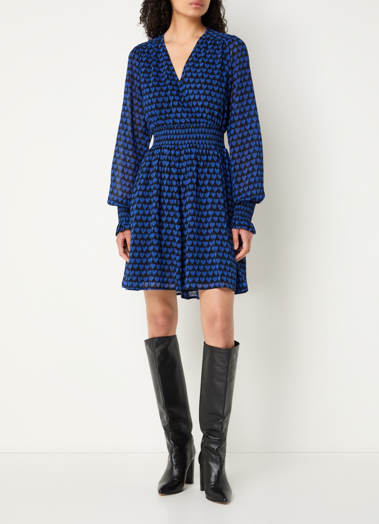 Fabienne Chapot Anjuna mini tunic dress with print and smocking