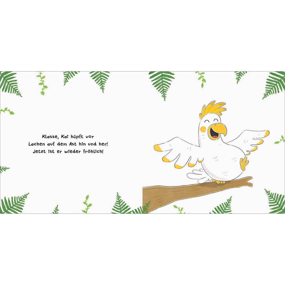 Kitzel den Kakadu - Ein Mitmachbuch für Kinder von 2 bis 4 Jahren.