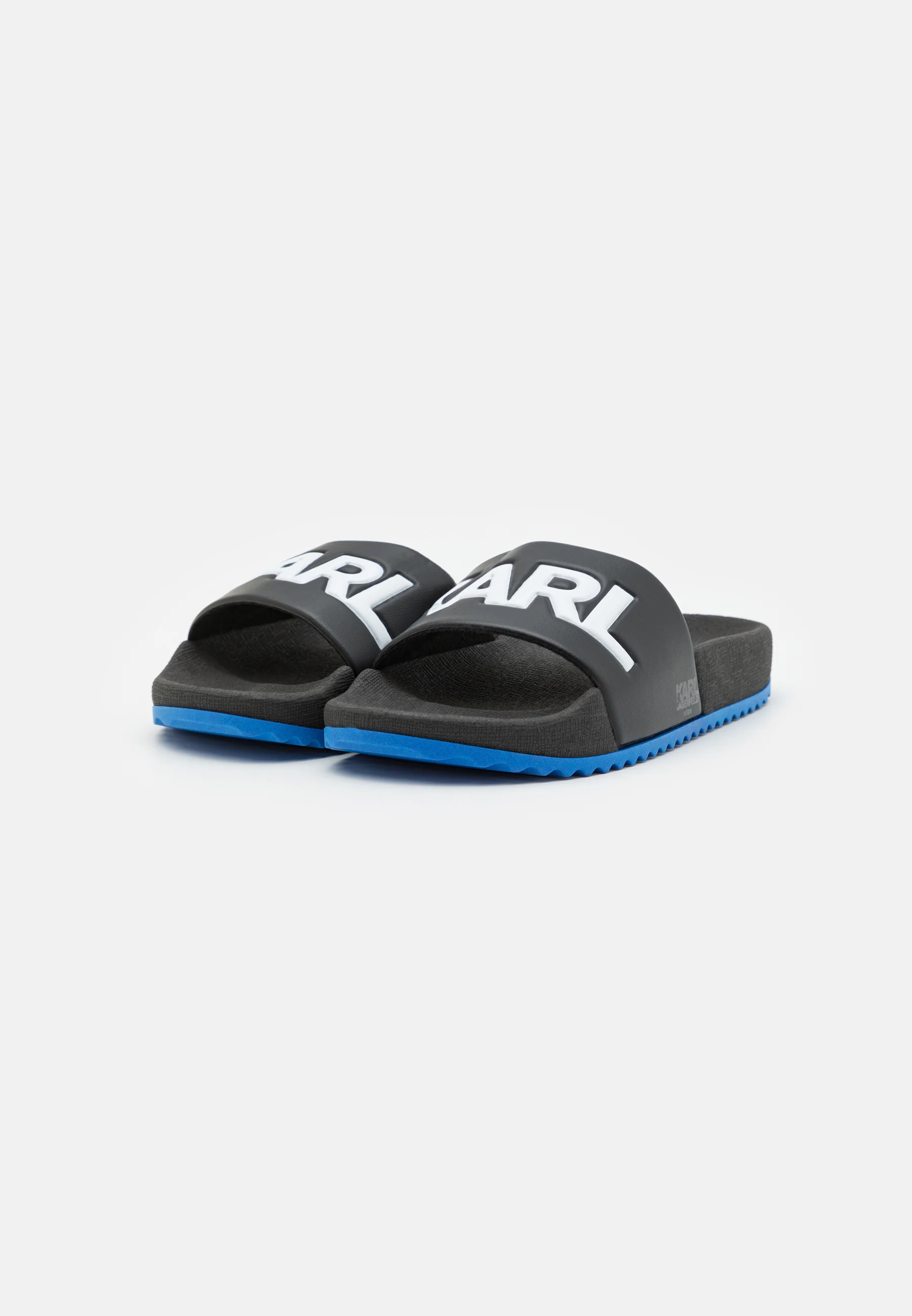 KARL LAGERFELD KIDS AQUA SLIDES UNISEX - Chanclas de playa