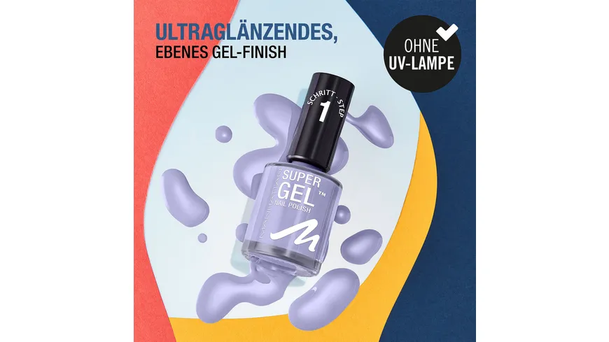 MANHATTAN Super Gel Nagellack 12 ml 290 - 290 Purple Haze