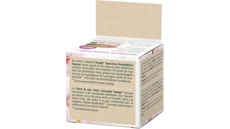 Kneipp Tagescreme Spezialpflege Mandelblüten Hautzart 50 ml