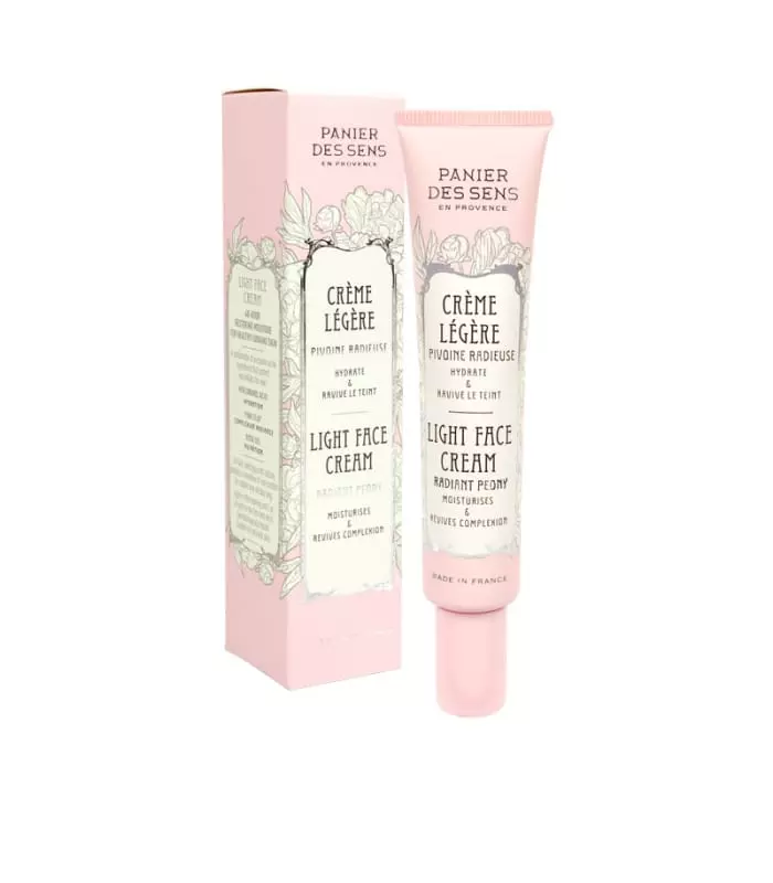 Crème légère visage  Pivoine Radieuse