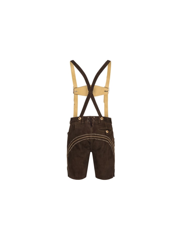 Nübler Lederhose für Herren in braun in braun günstig kaufen 54