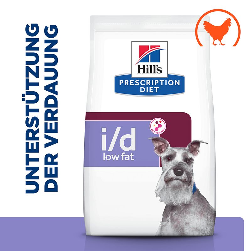Hill's Prescription Diet i/d Low Fat Digestive Care Huhn | bitiba