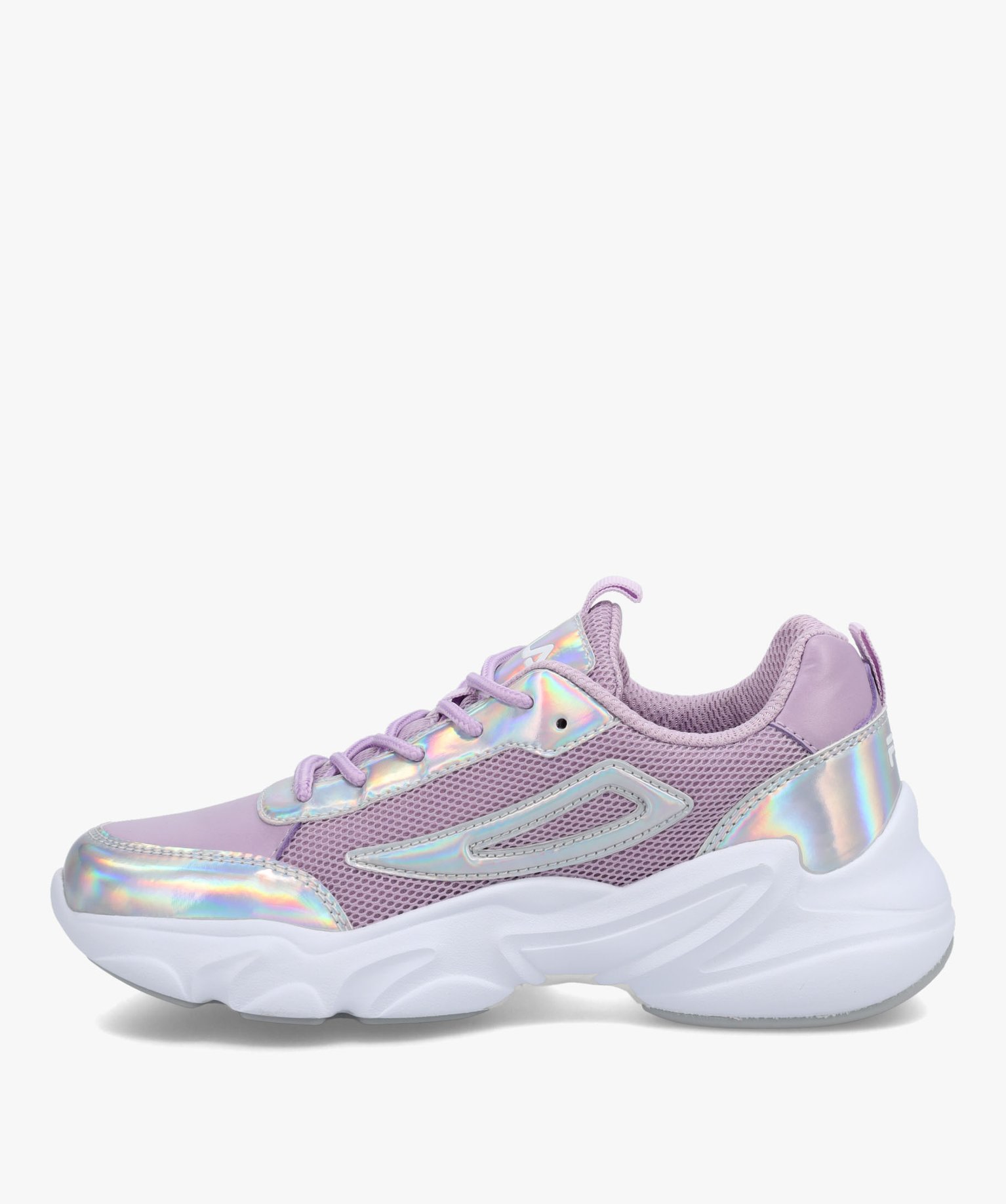 Baskets femme multi-matières à détails brillants – Fila... violet | GEMO