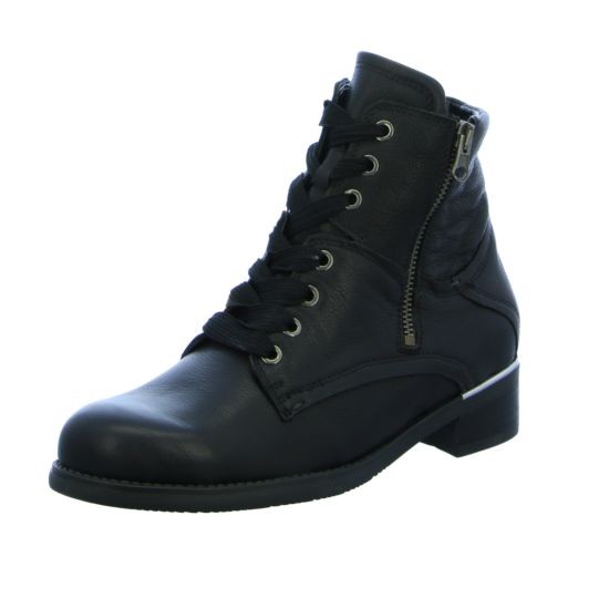 WALDLÄUFER Schnür-Stiefeletten schwarz