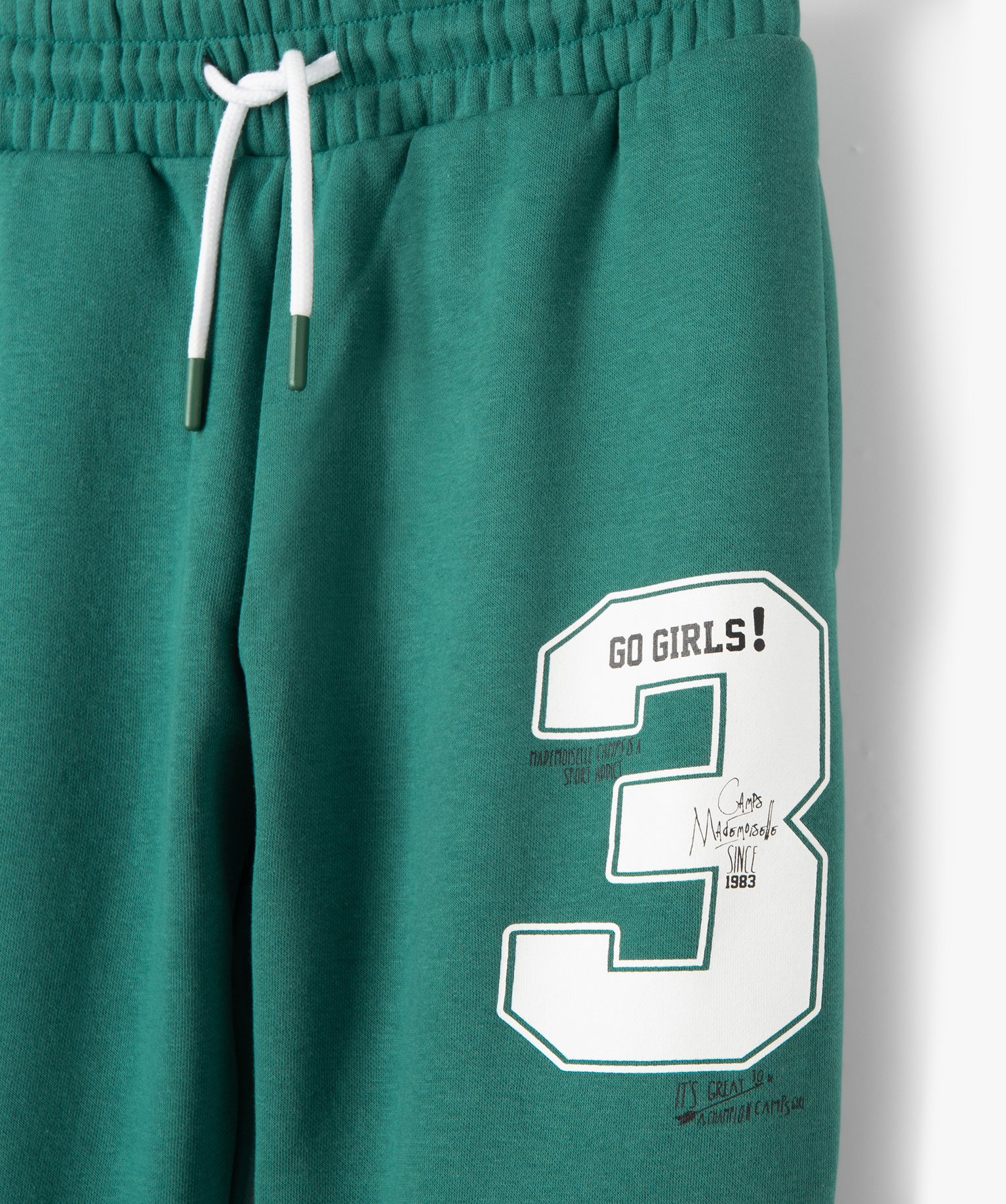Pantalon de jogging fille - Camps United vert | GEMO