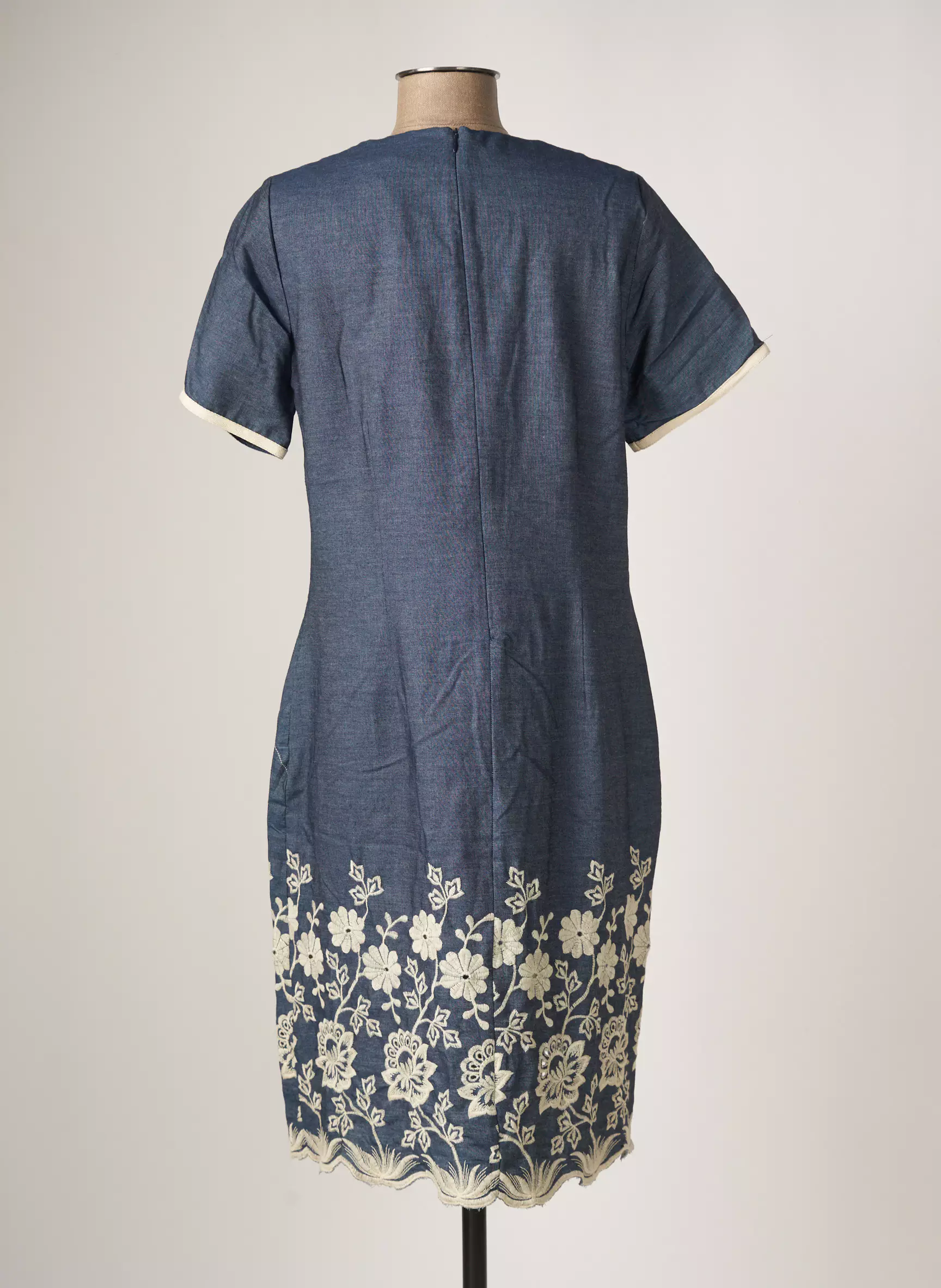 Guy Dubouis Robes Mi Longues Femme couleur bleu