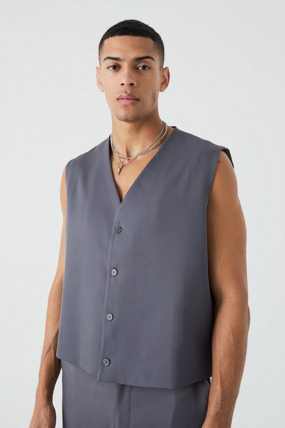 Kastige Mix & Match Weste