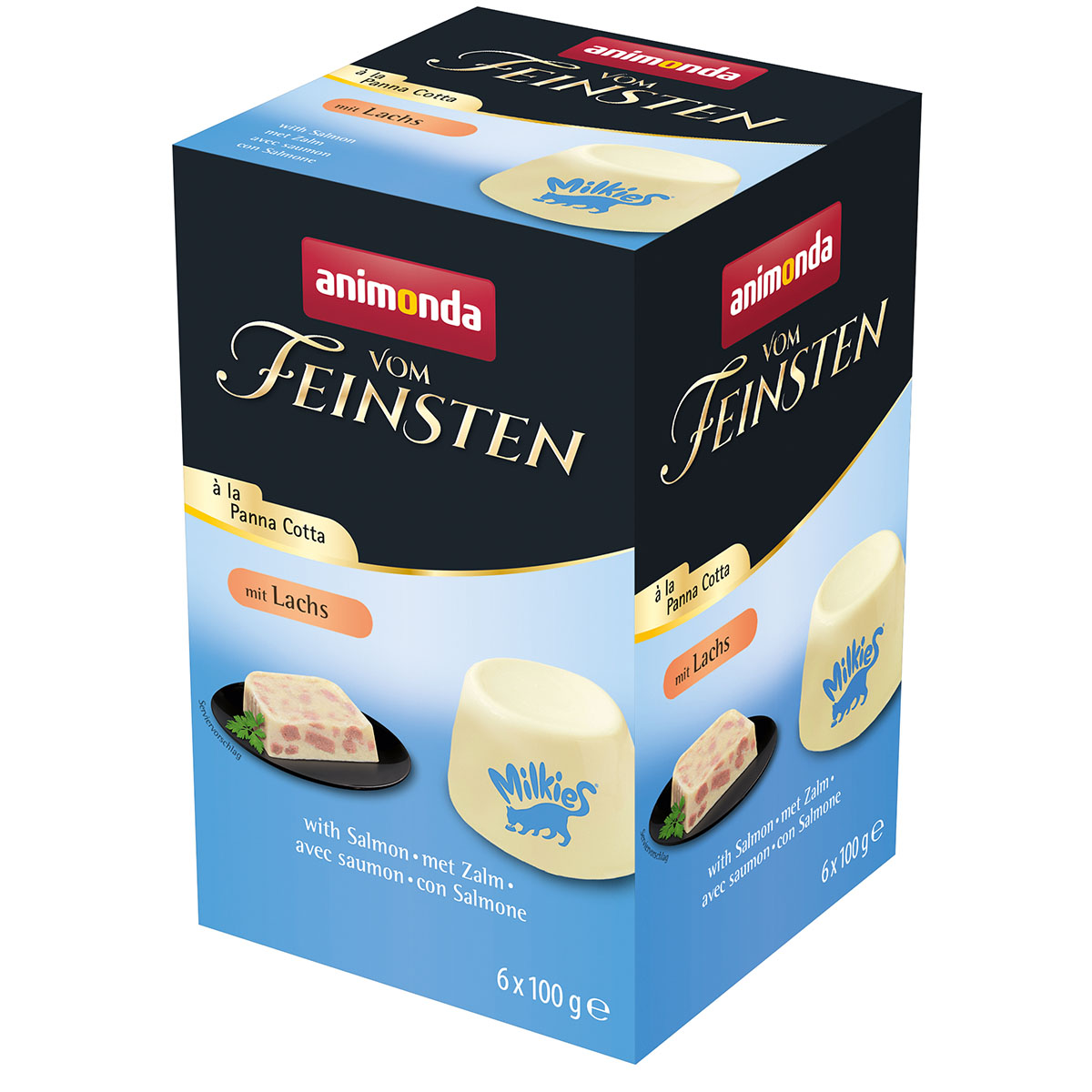 animonda vom Feinsten à la Panna Cotta mit Lachs bei ZooRoyal