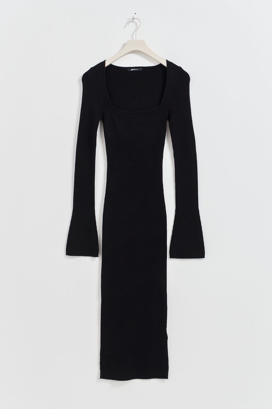 Knitted midi dress