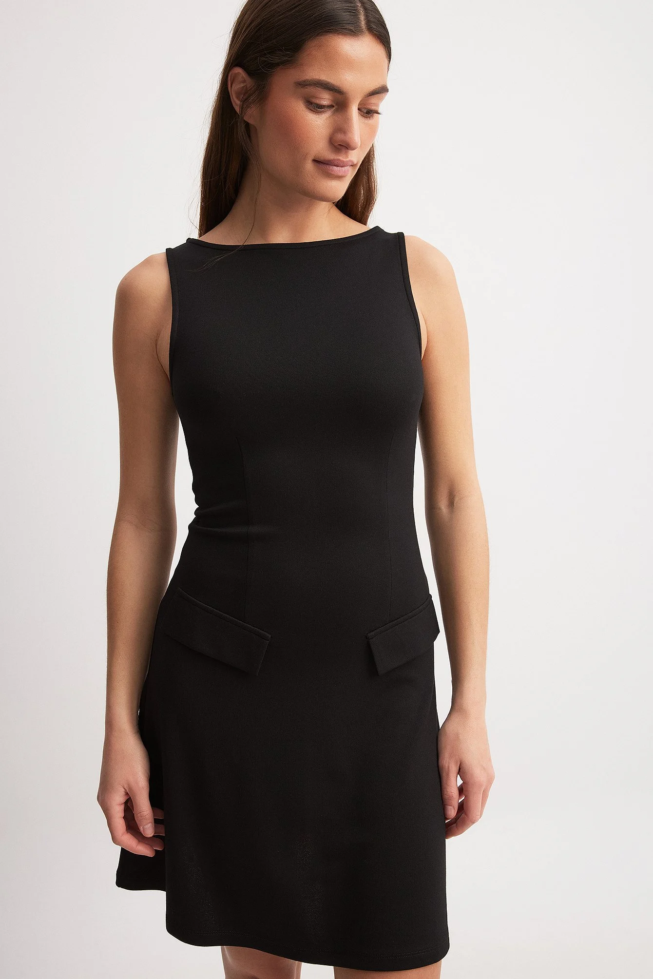 Minikleid mit Taschendetails