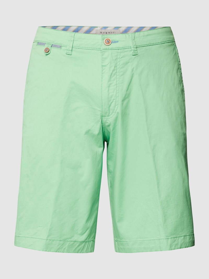 Bermudas mit 5-Pocket-Design in grün
