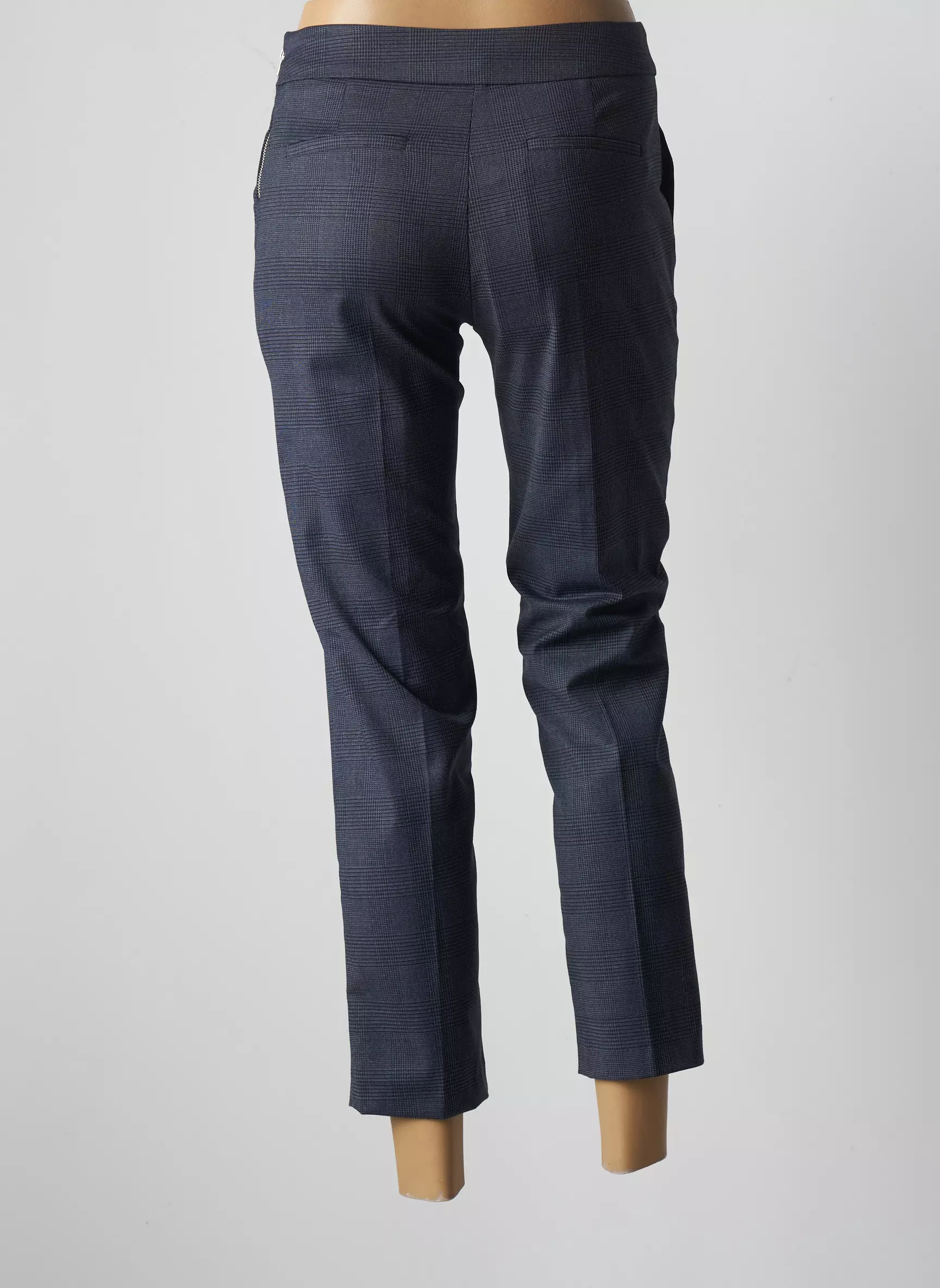 Morgan Pantalon7 8 Femme couleur bleu