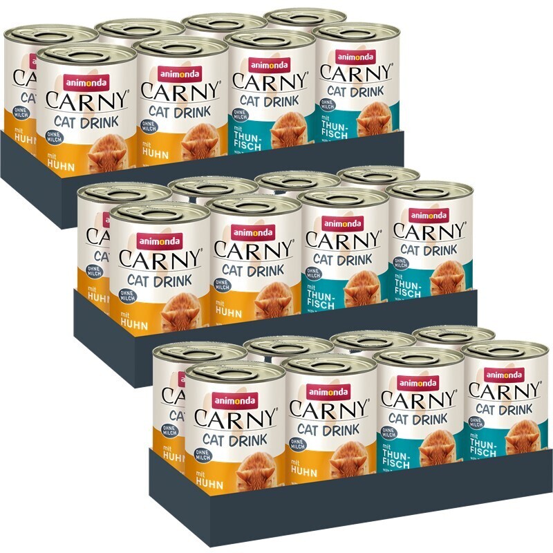 Animonda Katzenmilch & Getränke Animonda Carny Cat Drink Probierpaket 24x140 ml