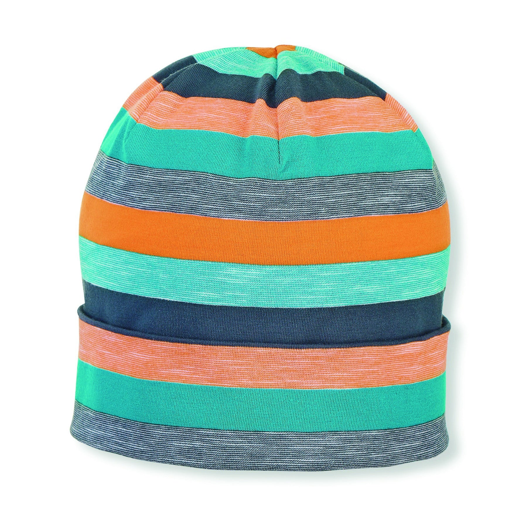 Slouch-Beanie aus Jersey-Effektgarn, UV-Schutz 50+