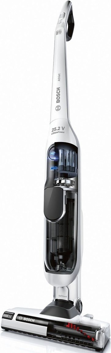BOSCH Akku-Stielstaubsauger Athlet 25.2 V BCH6ATH25, 60 Min. Laufzeit, beutellos, 3 Leistungsstufen, alle Bodenarten