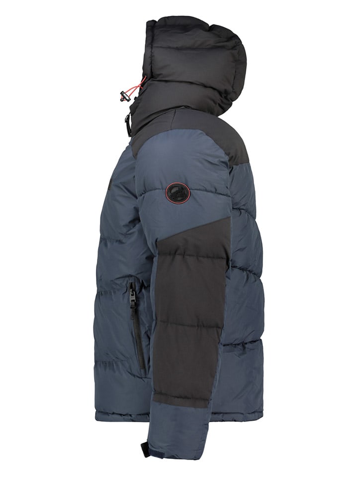 Geographical Norway Steppjacke in Dunkelblau/ Schwarz günstig kaufen