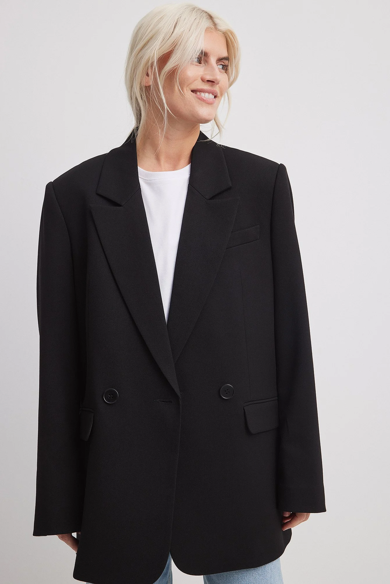 Oversize zweireihiger Blazer