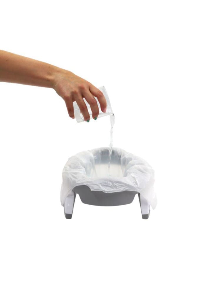 Potette Töpfchen 2in1: Toilettensitz & Potty zum Reisen 15M  in Grau günstig kaufen onesize