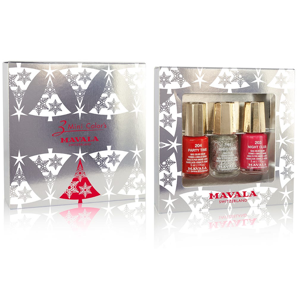 Mavala Festive Tree Coffret Silver Party
