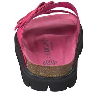 Genuins Galia Leather Pantolette in pink