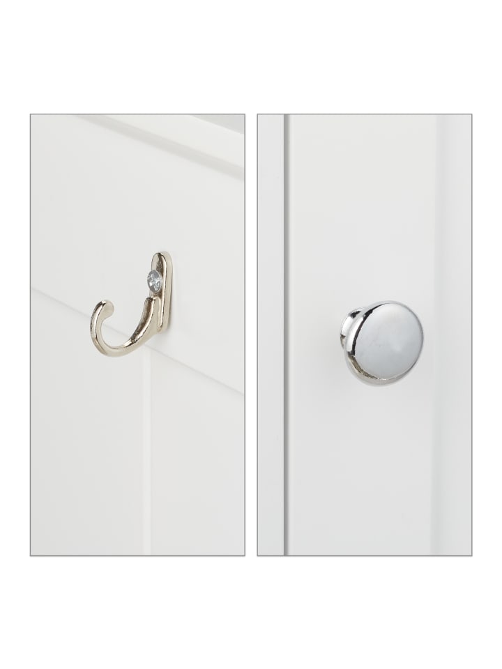 relaxdays Katzenschrank in Weiß - (B)48 x (H)52 x (T)53 günstig kaufen onesize