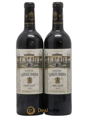 Château Léoville Barton 2ème Grand Cru Classé  2009 - Lot de 2 Bouteilles