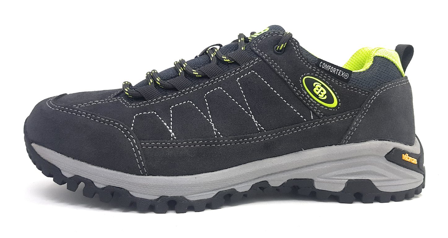 Brütting Mount Adams Low 211278 Grau anthrazit/lemon