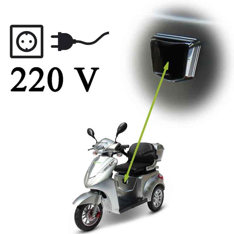 ECO ENGEL 501 Silber, 25 km/h Seniorenmobil