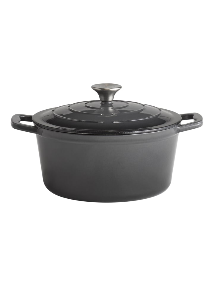 APS Kochtopf mit Deckel in anthrazit, Ø 25 cm, H: 11,5 cm, 4 Liter   günstig kaufen onesize