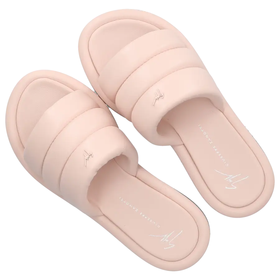 Giuseppe Zanotti - Pantoletten CHICA 10 Kalbsleder - pink