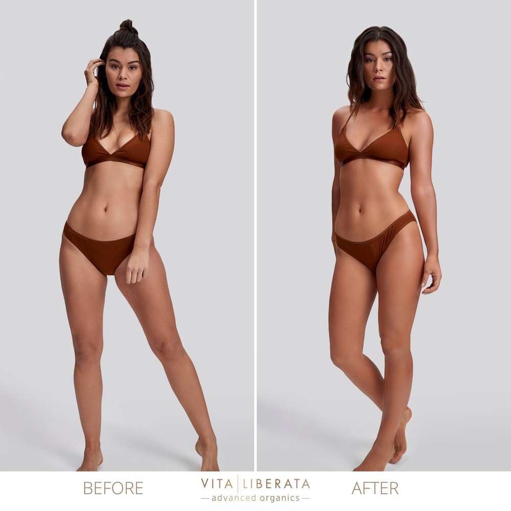 Vita Liberata Body Blur Finition HD de la peau  ÉclatSans Soleil - Latte Clair Fond de teint autobronzant corps