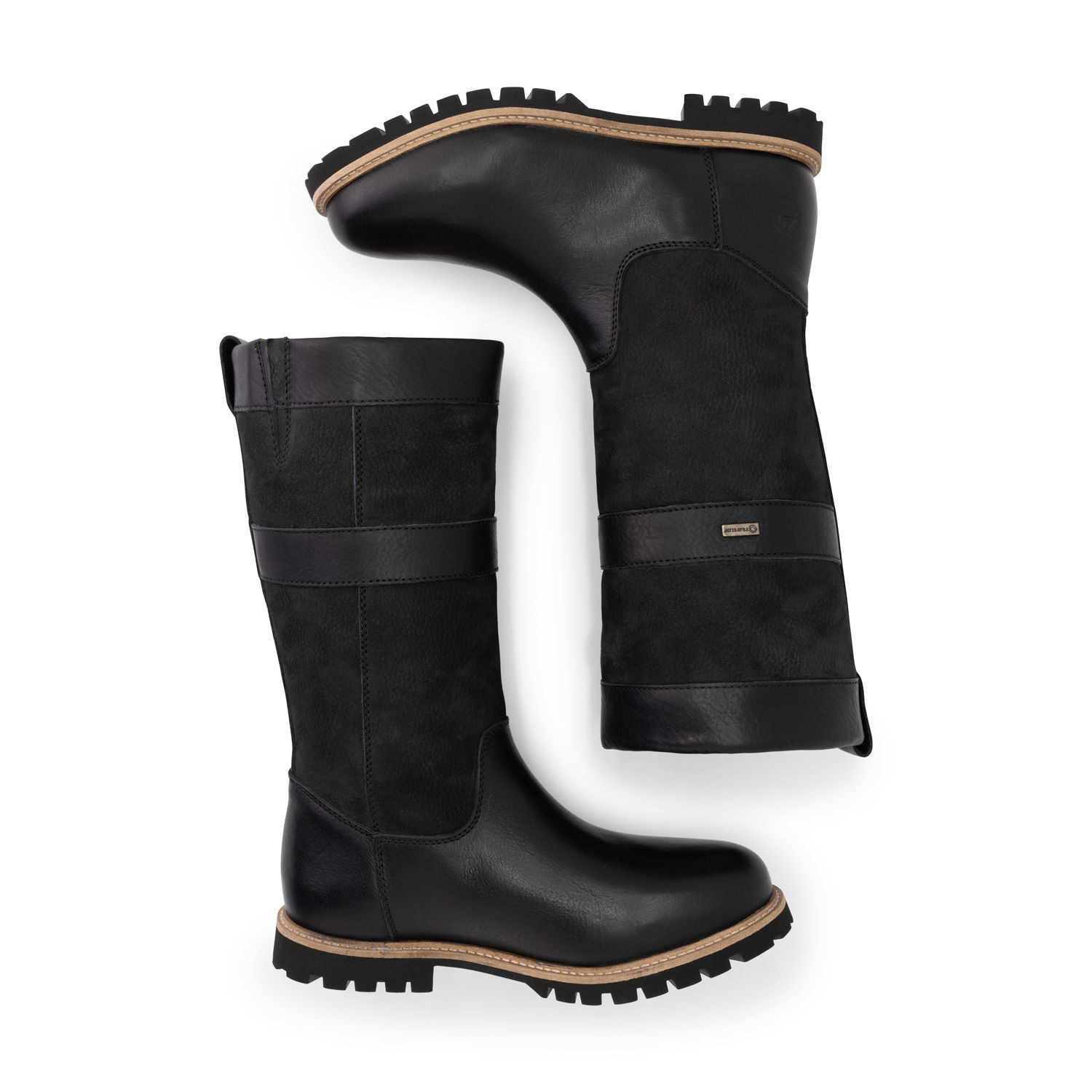 Travelin' Danmark schwarze Herren Outdoorstiefel