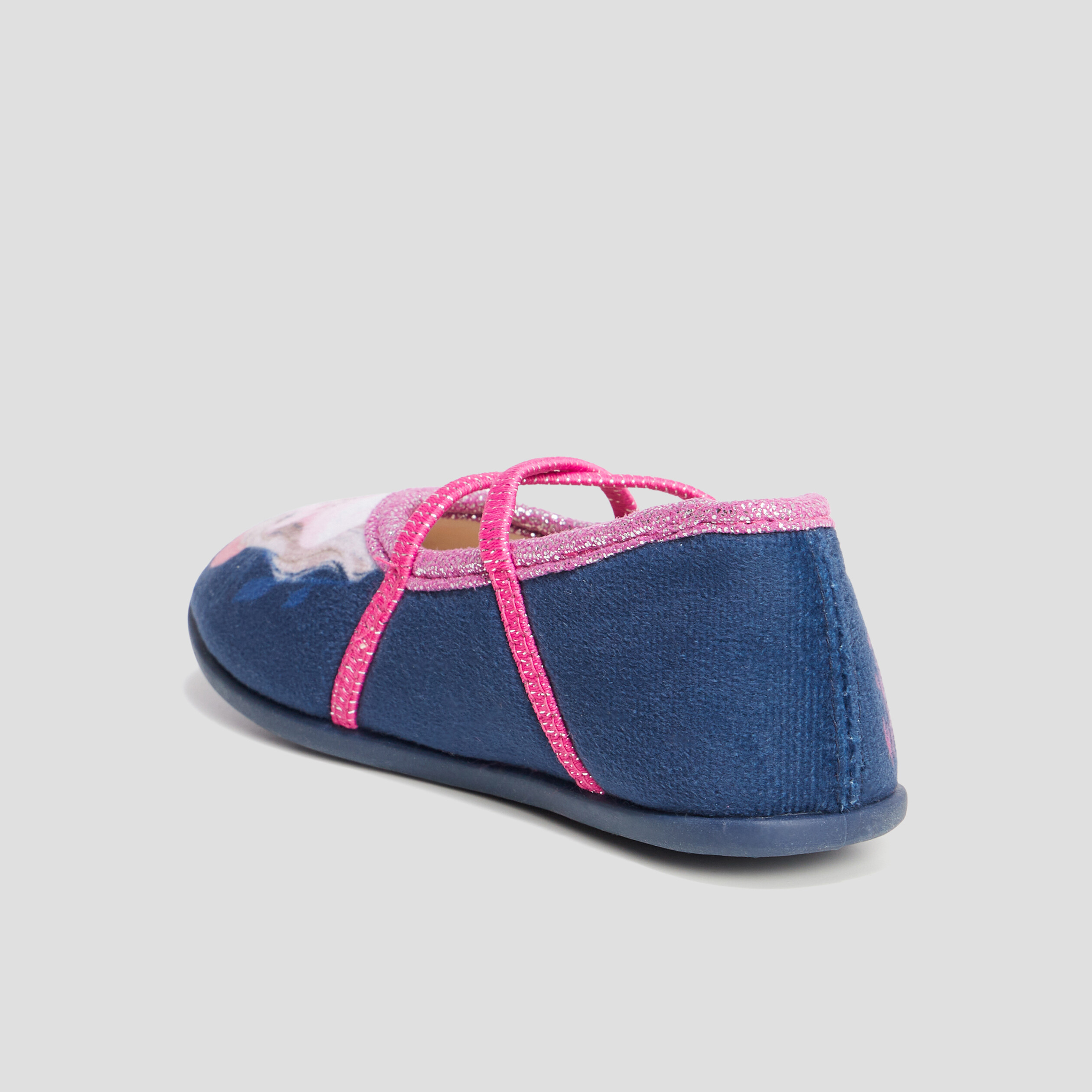 Chaussons ballerines Reine des neiges violet fille | La Halle
