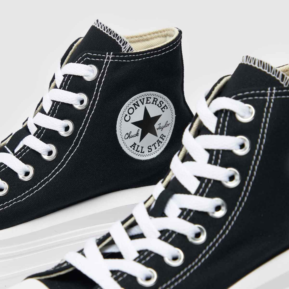 Converse All Star Move Hi cipők fekete-fehér színben