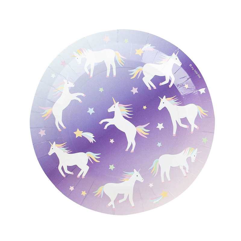 Lot vaisselle - Licorne My little day