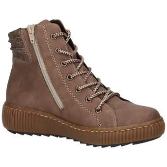 Rieker Schnür Boots in beige