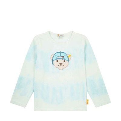 T-Shirt langarm, weiß für Jungs