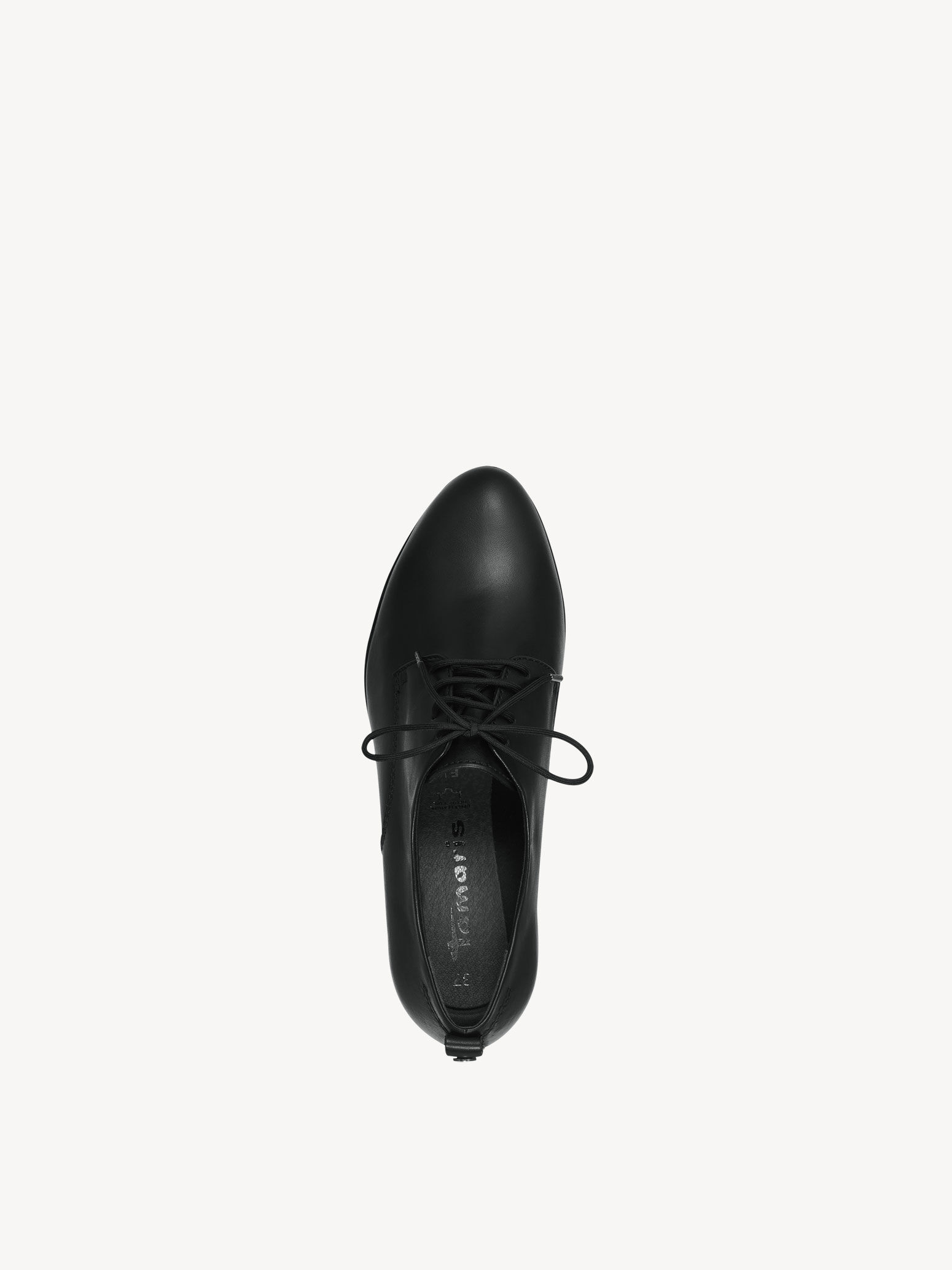 Trotteur en cuir - noir