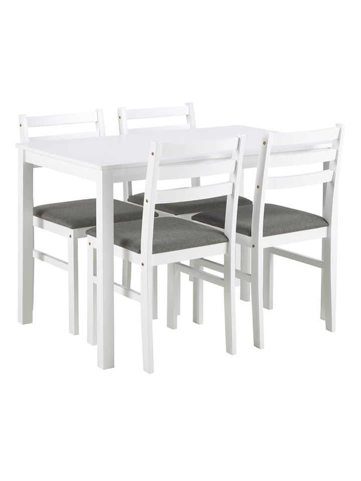 ebuy24 Essgruppe Alicante Weiß 110 x 70 cm günstig kaufen onesize