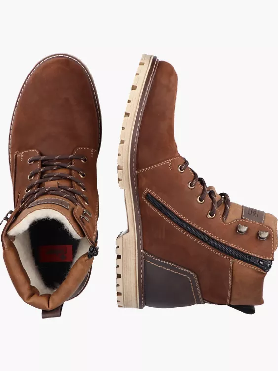Rieker Herren Schnürstiefel