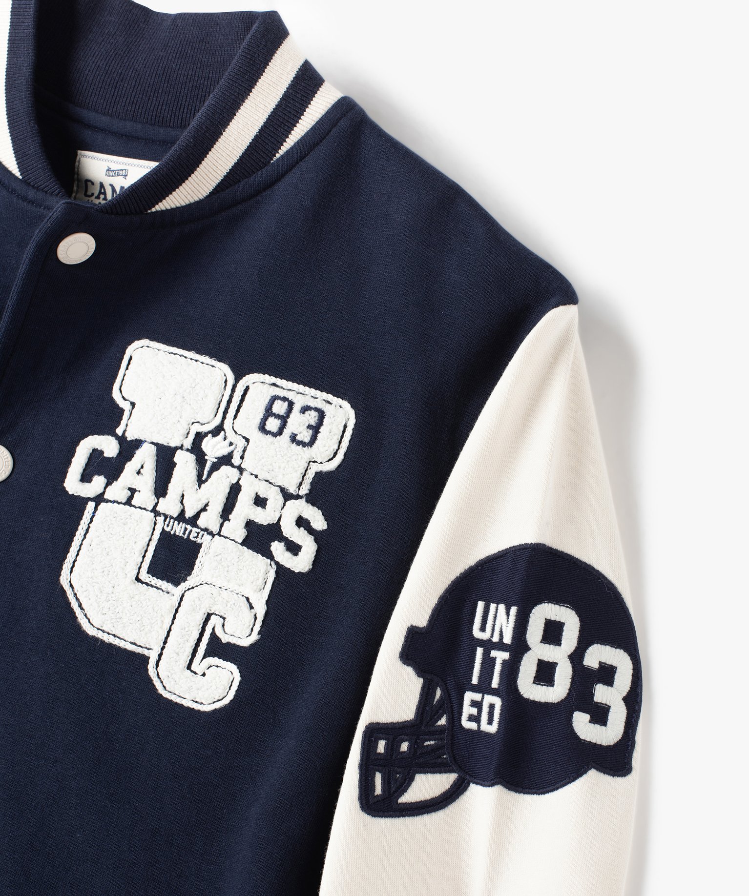 Sweat Garçon esprit teddy - Camps United vert | GEMO