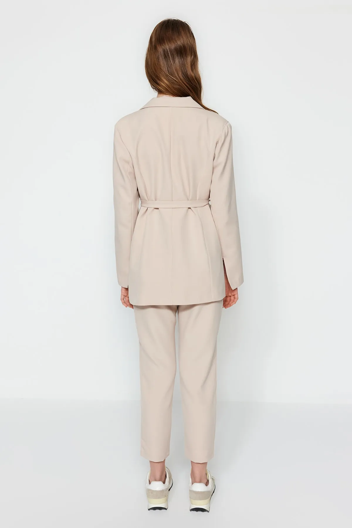 Trendyol Modest  Zweiteiler - Ecru - Slim Fit