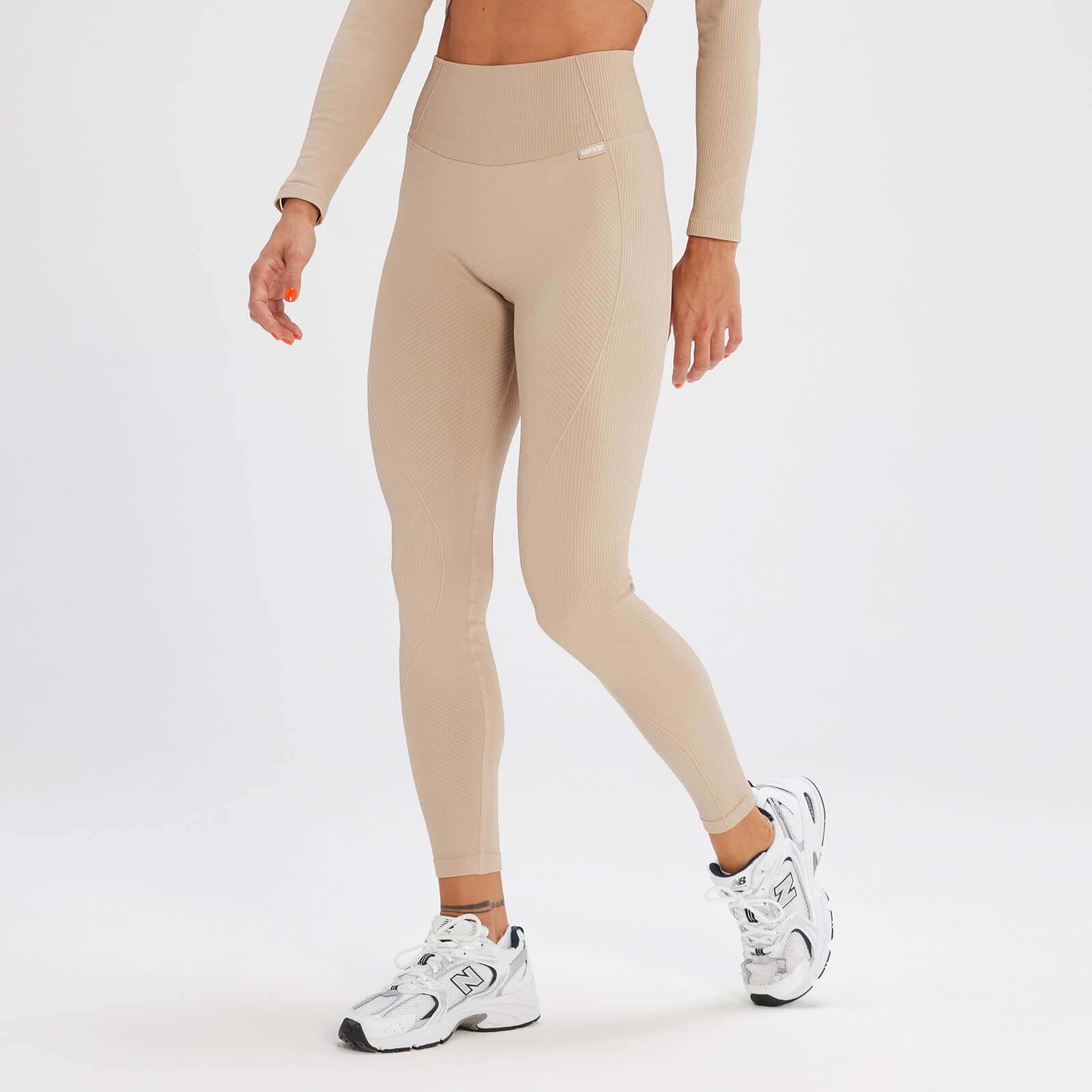 Legging sans coutures MP x Tatiana – Crème